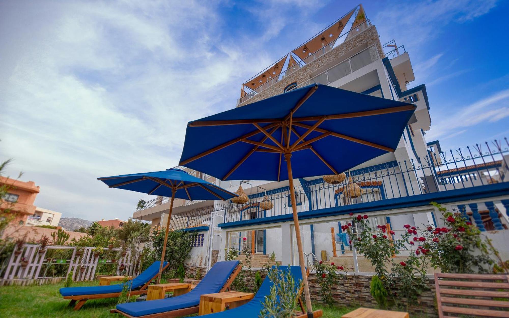 Blue Wave Lodge Agadir n'Ait Sa Extérieur photo