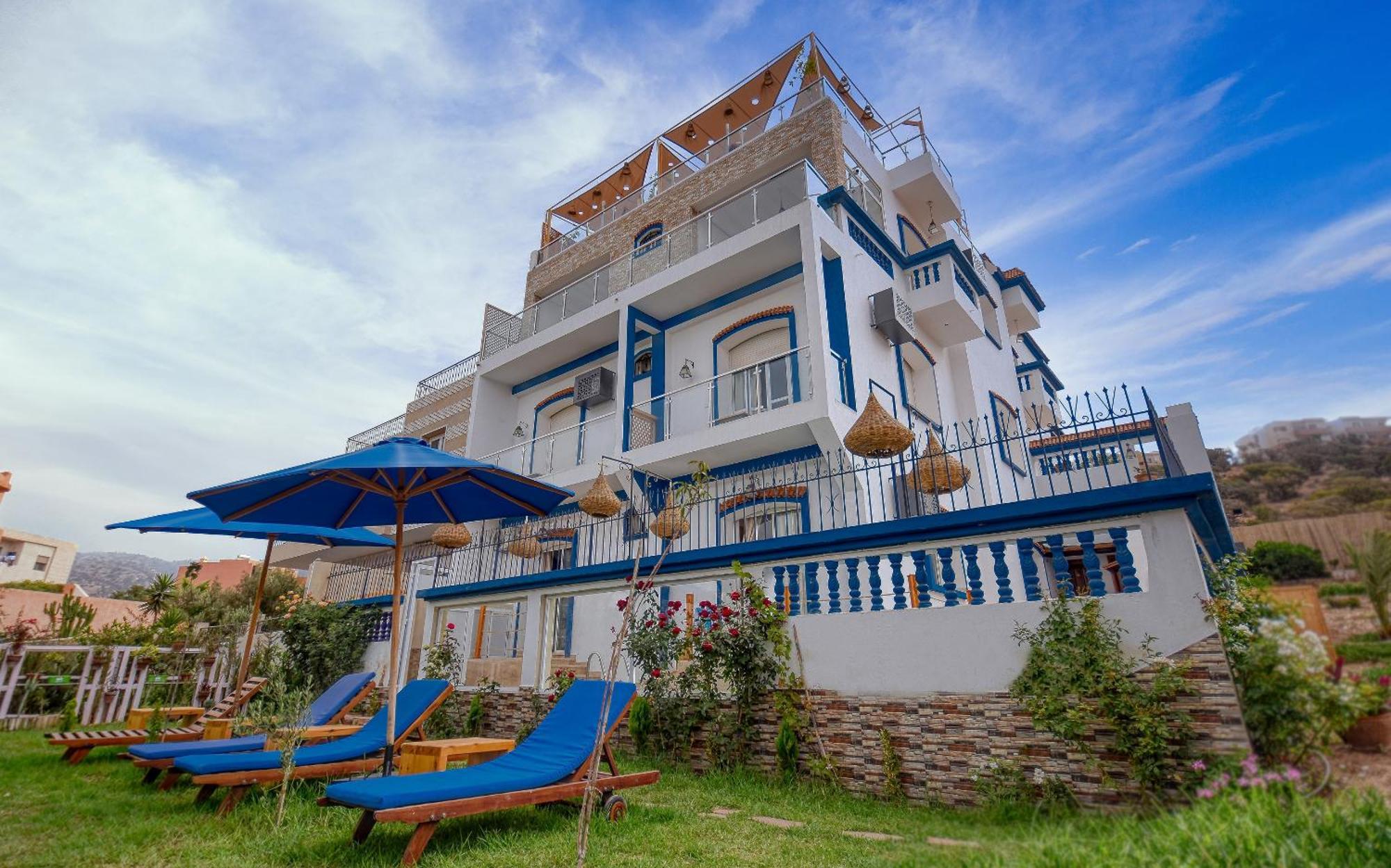 Blue Wave Lodge Agadir n'Ait Sa Extérieur photo